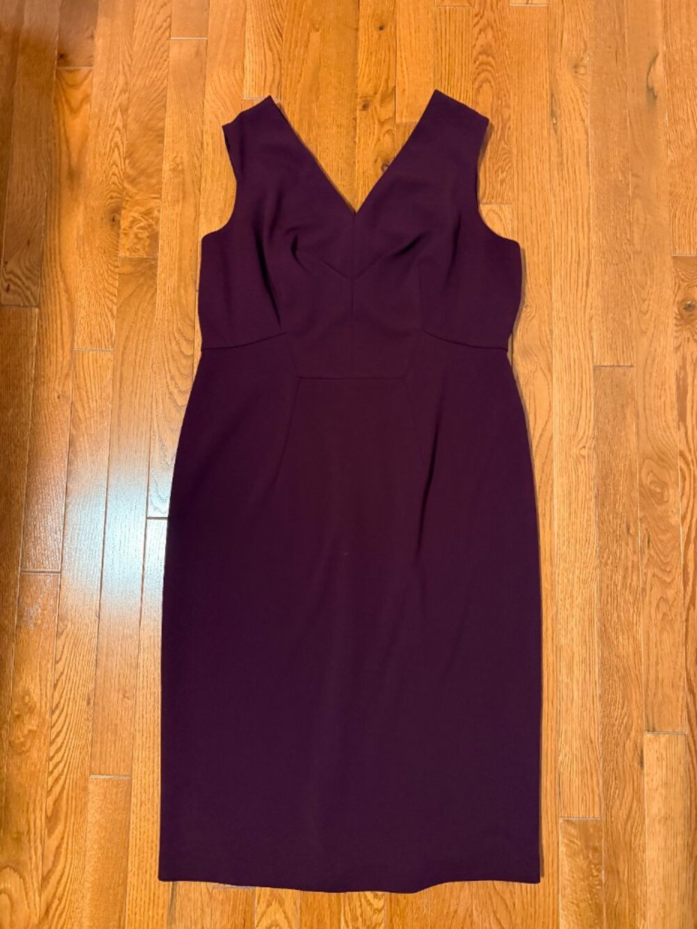 Top to bottom zipper- Maggy London dress